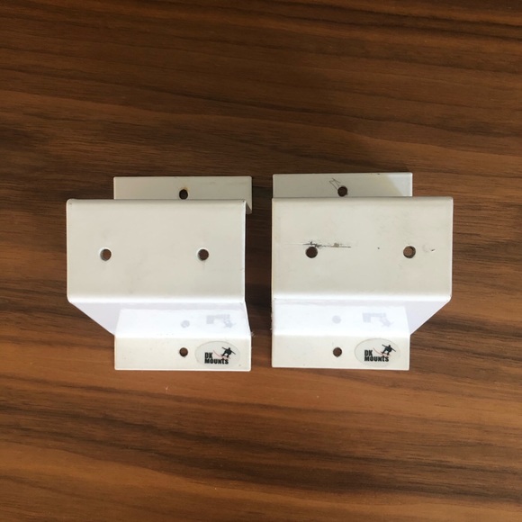 None Other - Steel Skateboard Deck Wall Mount (x2)